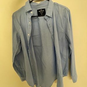 Hollister blue men’s shirt